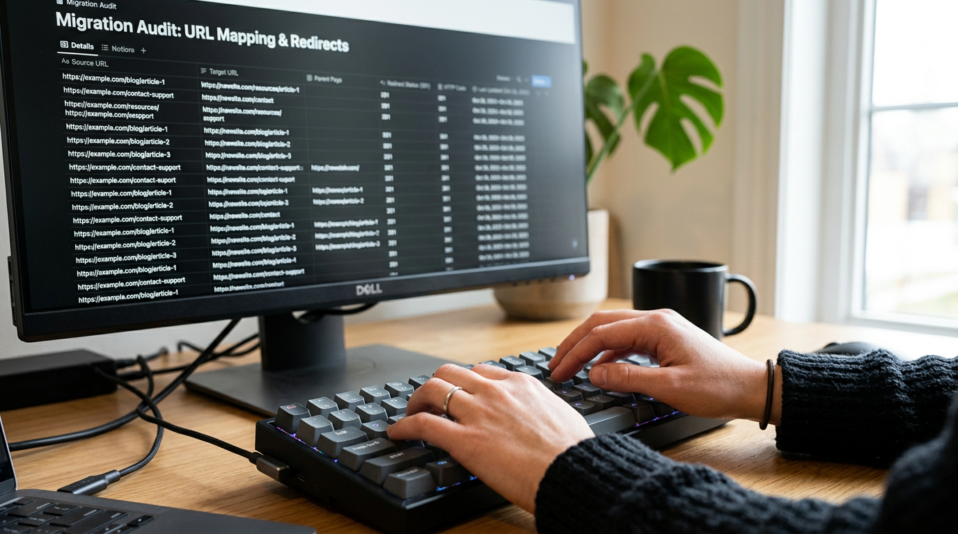 Developer performing a migration audit for a wordpress to react project.