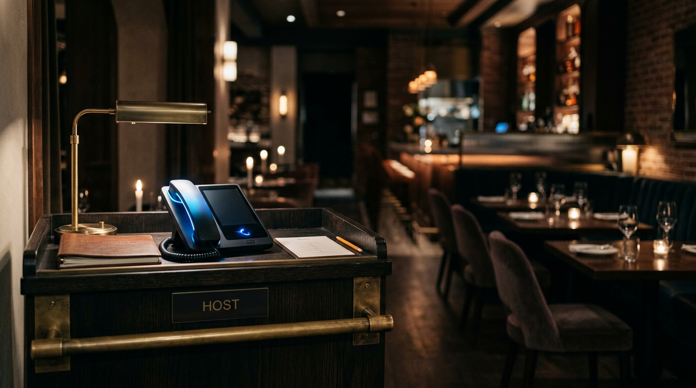 Your New Maître D’ Works Nights. It’s an AI.